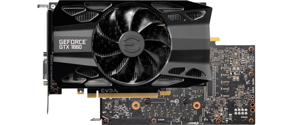 Ultra Black Evga Geforce Gtx 1660 Ti Xc Ultra EVGA NVIDIA GeForce - Main Image