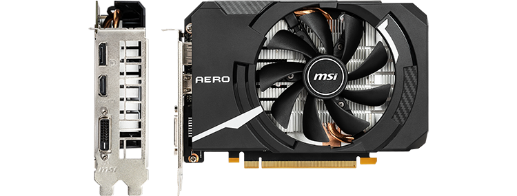 MSI NVIDIA GeForce GTX  SUPER 6GB AERO ITX OC Turing Graphics