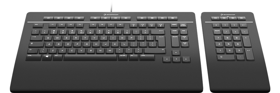 3Dconnexion UK Pro Keyboard with Numpad 