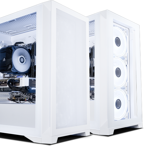 Gaming PC with NVIDIA GeForce RTX 4070 SUPER and AMD Ryzen 7 5700X