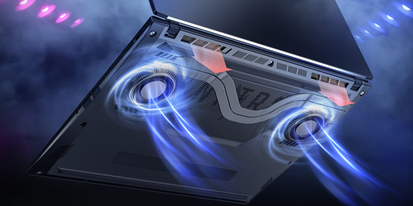 laptop cooling illustration