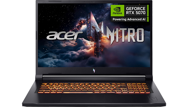 Acer Nitro V 17 AI ANV17-41 FHD IPS 144Hz Ryzen 7 RTX 5070 Gaming