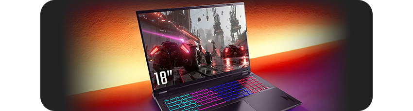 Visual showing 16-inch display