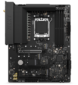 NZXT N7 AMD Ryzen B650E Black Cover ATX Motherboard LN132401 - N7