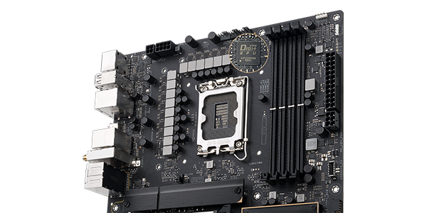 Digi+ Power Control highlighted on motherboard.