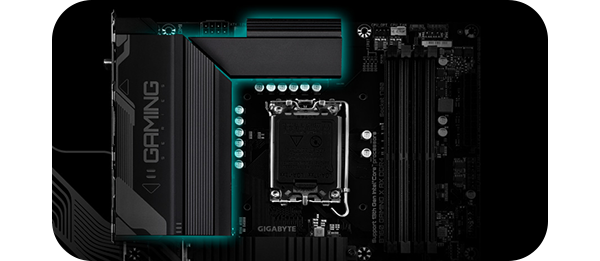 Gigabyte B760 GAMING X AX - Carte mère - ATX - Socket LGA1700 - Intel B760  - DDR5