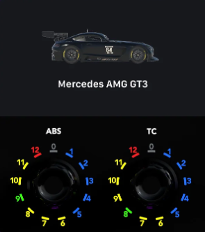 Rotary encoder with a Mercedes car illustrated above to highlight Adaptive BeamTec