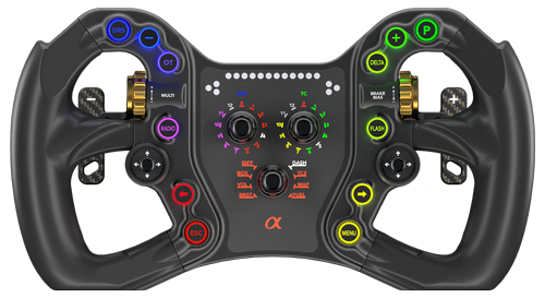 BavarianSimTec Alpha Steering Wheel - Standard Edition