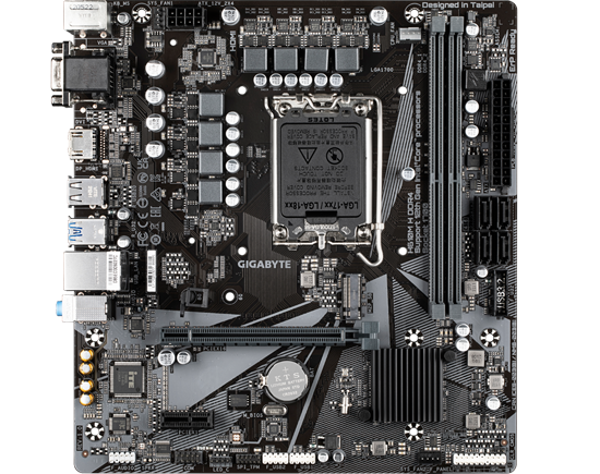 GIGABYTE H610M H DDR4 Micro ATX Motherboard