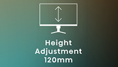 Height adjustable icon.
