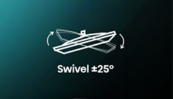 Swivel icon.
