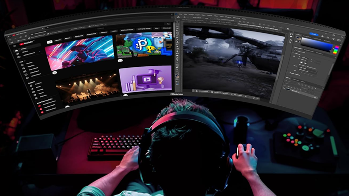 Multi screen setup