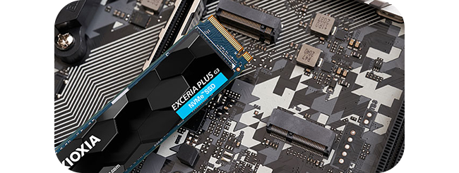 新品KIOXIA EXCERIA PLUS G3 1TB NVMe SSD KIOXIA EXCERIA PLUS G3 SSD 1TB - M.2 2280 PCIe Gen4 4.0 NVMe