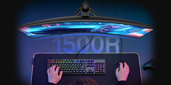 curved screen