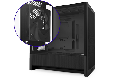 Included rear fan with this Chassis
