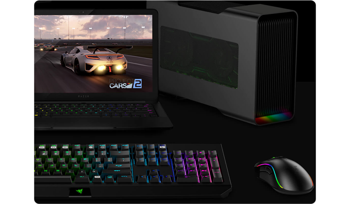 Razer Core X Chroma RGB eGPU Performance Graphics Enclosure LN97317 ...