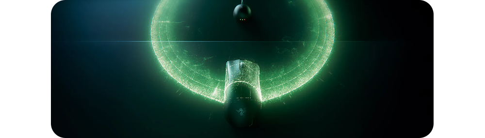 Wireless Visual of Mouse and Dongle