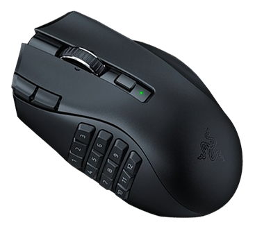 Razer Naga V2 Hyperspeed Black Optical Wireless MMO Gaming Mouse