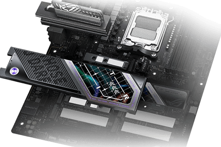 M.2 AND CHIPSET HEATSINKS