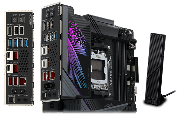 AORUS MASTER CONNECTIVITY AND NETWORKING OPTIONS