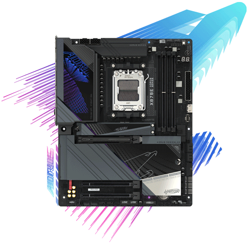 Gigabyte AMD X870E AORUS MASTER AM5 DDR5 PCIE 5.0ATX