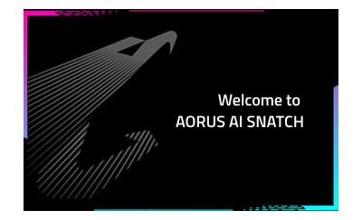 AI Snatch welcome screen.