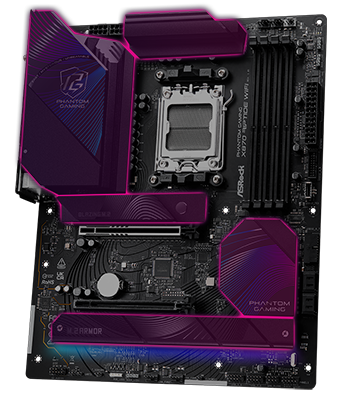 ASRock AMD X870 Riptide WiFi AM5 DDR5 PCIe 5.0 ATX