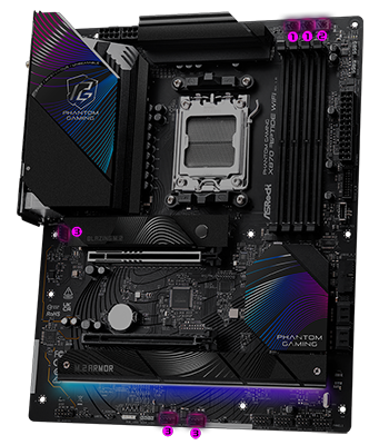ASRock X870 Riptide WiFi Ryzen9000対応 Amazon | ASRock マザーボード X870 Riptide WiFi AMD Ryzen