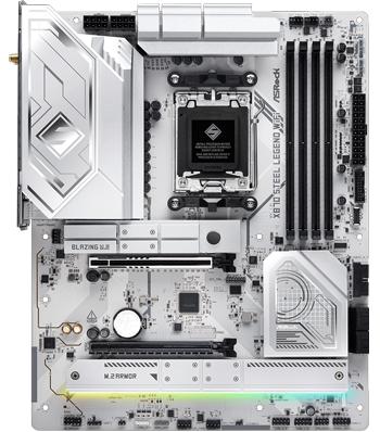 マザーボード asrock steel legend x870 ryzen am5 Amazon.com: ASRock X870 Steel Legend WiFi 7 AMD Ryzen Socket