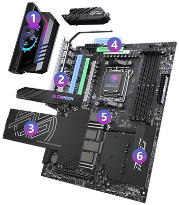 Massive Cooling heatsinks