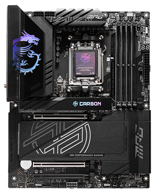 Micro Center Bundle: AMD Ryzen 9 9950X + MSI MAG X870E Tomahawk WiFi - CPU AM5, Scheda Madre ATX - 2