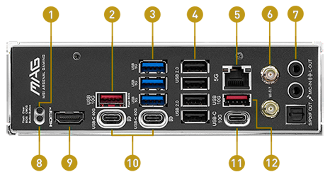 MAG X870 TOMAHAWK WIFI マザーボード ATX 未開封品 MSI MAG X870 TOMAHAWK WIFI Motherboard Wi-Fi 7 - X870TMAHAWKWIFI