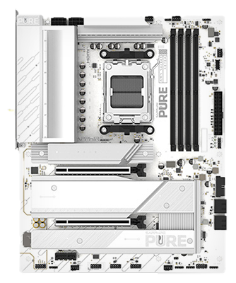 PURE X870A WIFI 7 AMD Ryzen™ ATX Motherboard from Sapphire