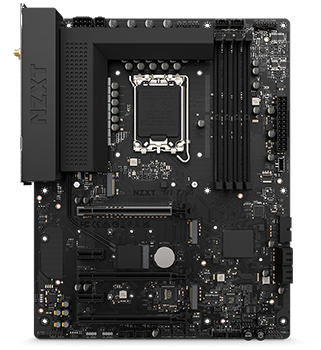 NZXT N7 Intel Z790 Black Cover PCIe 5.0 DDR5 ATX Motherboard LN132403 N7 Z79XT B1 SCAN UK