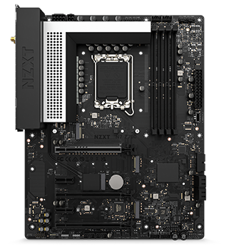 NZXT N7 Intel Z790 White Cover PCIe 5.0 DDR5 ATX Motherboard