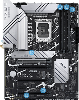 ASUS PRIME Z790-P WIFI D4 DDR4 PCIe 5.0 ATX Motherboard