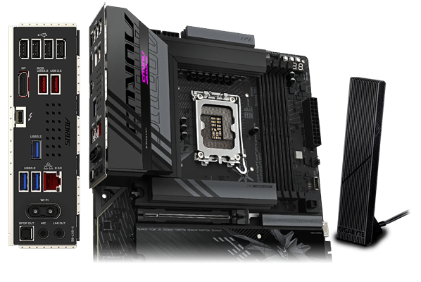 AORUS ELITE CONNECTIVITY AND NETWORKING OPTIONS