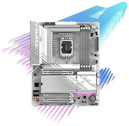 Z890 AOURUS ELITE Wi-Fi 7 Ice
