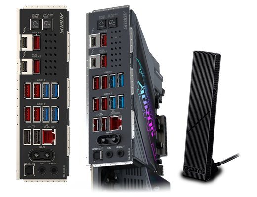 AORUS MASTER CONNECTIVITY AND NETWORKING OPTIONS