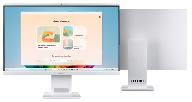 27-inch Aspire S27 AI Core Ultra 5 QHD All-in-One Copilot+ PC from Acer.