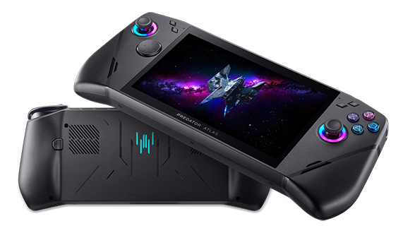 Predator Atlas 8 Intel G3 Handheld Gaming Console from Acer.