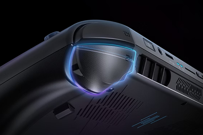 Hall-effect trigger highlighted with light blue outline.