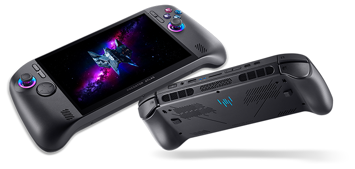 Predator Atlas 8 Intel G3 Extreme Handheld Gaming Console from Acer.