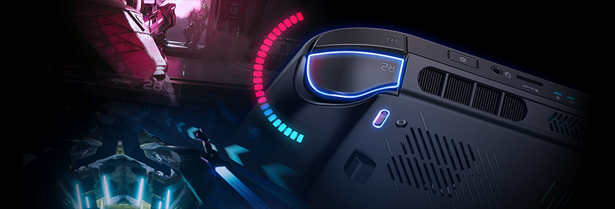 Adjustable trigger highlighted with blue outline.