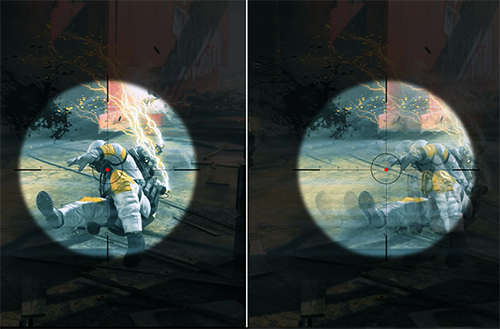 Comparison Image of 240Hz refresh rate