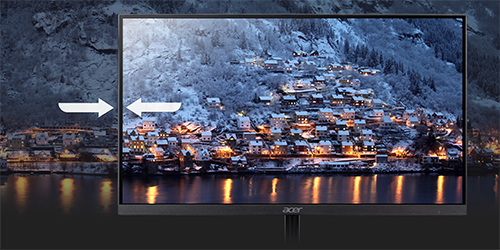 Image showing thin monitor bezel