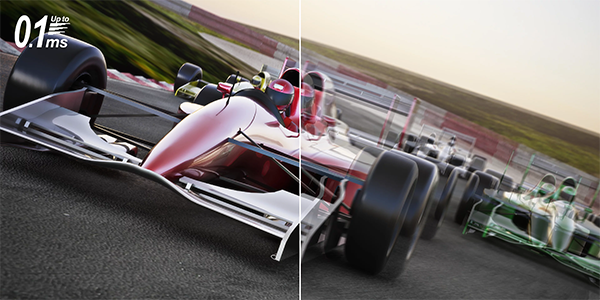 Image showing the sharpness of 0.1 refresh rate