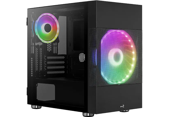 glass mid tower case