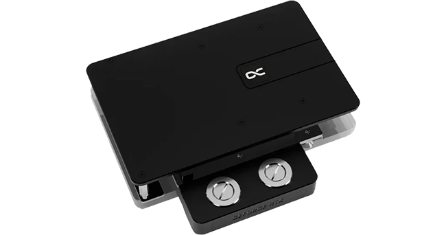 Image of the back side of the cooler