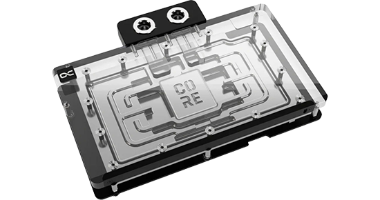 Image of the Core cooler showing off the core logo
